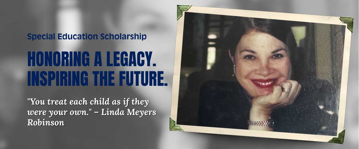 New Education Scholarship Named for Beloved Teacher Linda Meyers Robinson